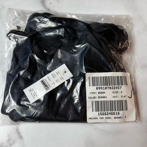 J.CREW Collection Amber Top Black Luster Crepe Sleeveless Viscose Halter Sm NEW - Picture 4 of 4